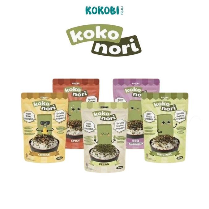 

Kokobi Koko Nori Seaweed Sprinkle Abon Rumput Laut 40gr Nugi