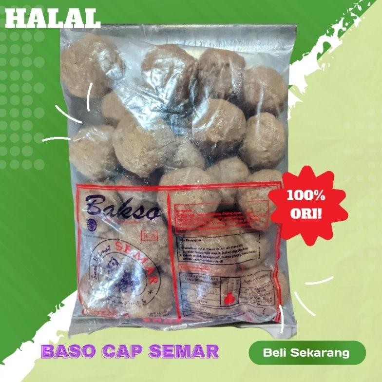 

Bakso Sapi Urat Sedang | CAP SEMAR 1pack 25 Pcs Nugi