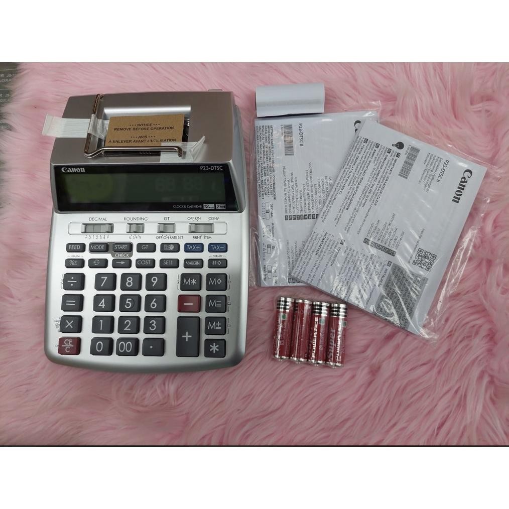 

Kalkulator Printing Canon P23 12 DIGIT Canon kalkulator print struk RB2
