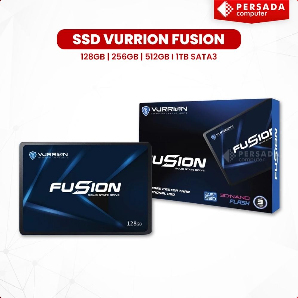 SSD VURRION FUSION 128GB | 256GB | 512GB I 1TB SATA3 Nugi