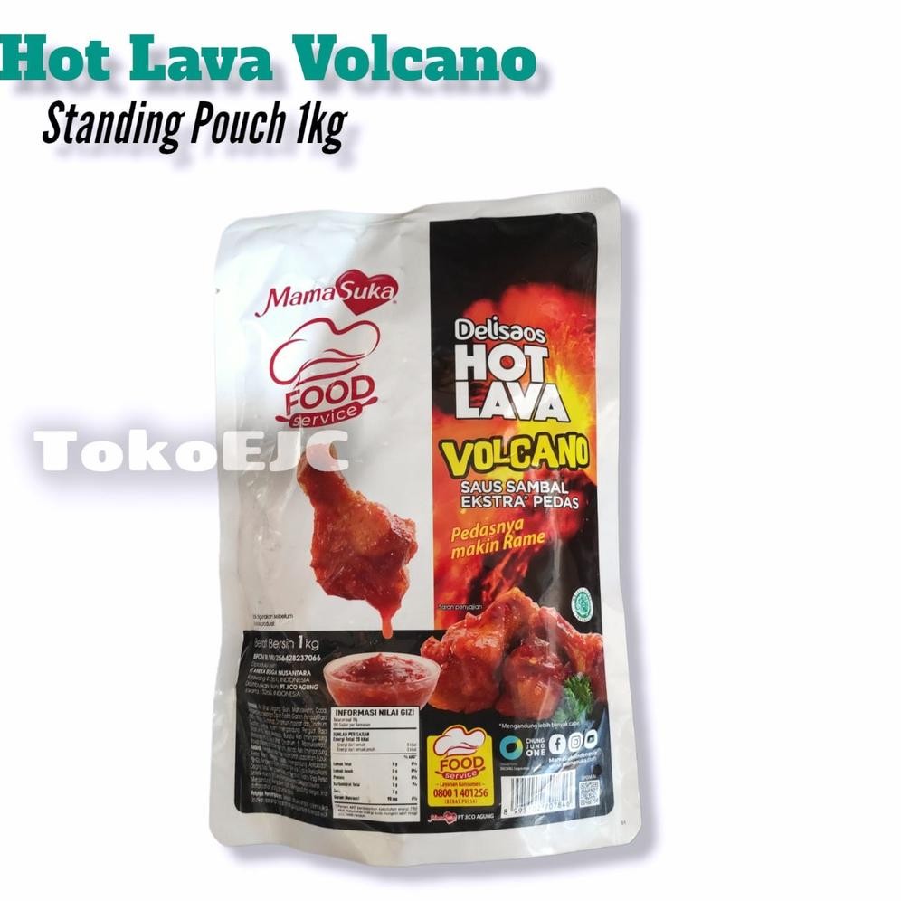 

Mamasuka Delisaos Hot Lava Volcano 1 Kg Nugi