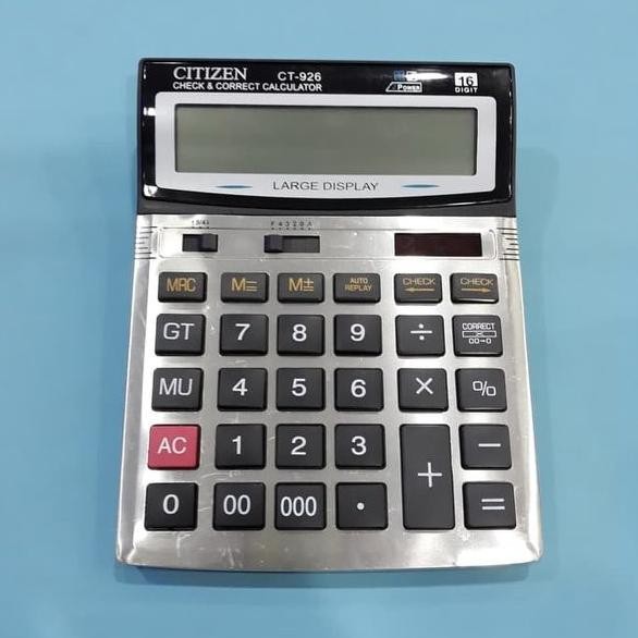 

Kalkulator / Calculator / Alat hitung Citizen CT 926 16 Digit RB2
