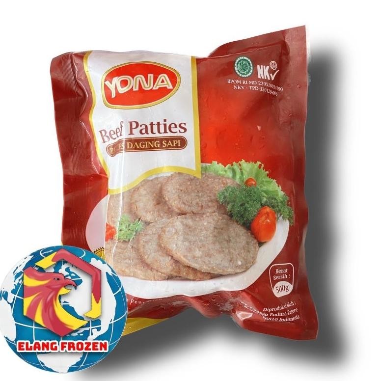 

Yona Beef Patties Isi 10 Daging Beku Berkualitas Tinggi Nugi