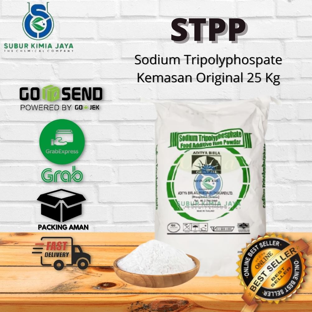

Sodium Tripolyphospate / STPP Food Grade 25 Kg / 1 zak Nugi