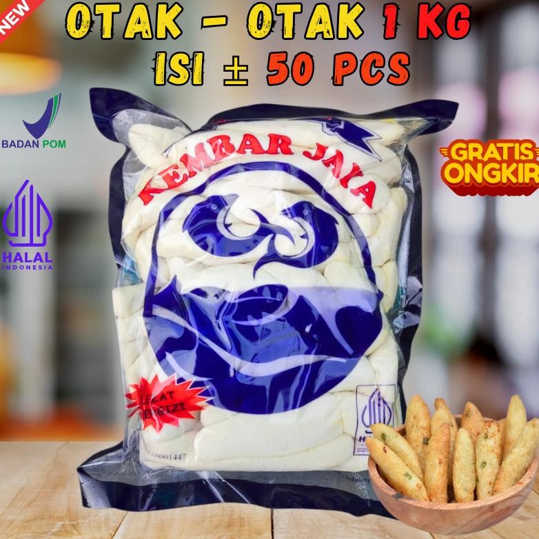 

Isi 50 PCS Otak Otak Kembar Jaya 1 kg - Otakotak Ikan Enak Viral KEMBARJAYA Nugi