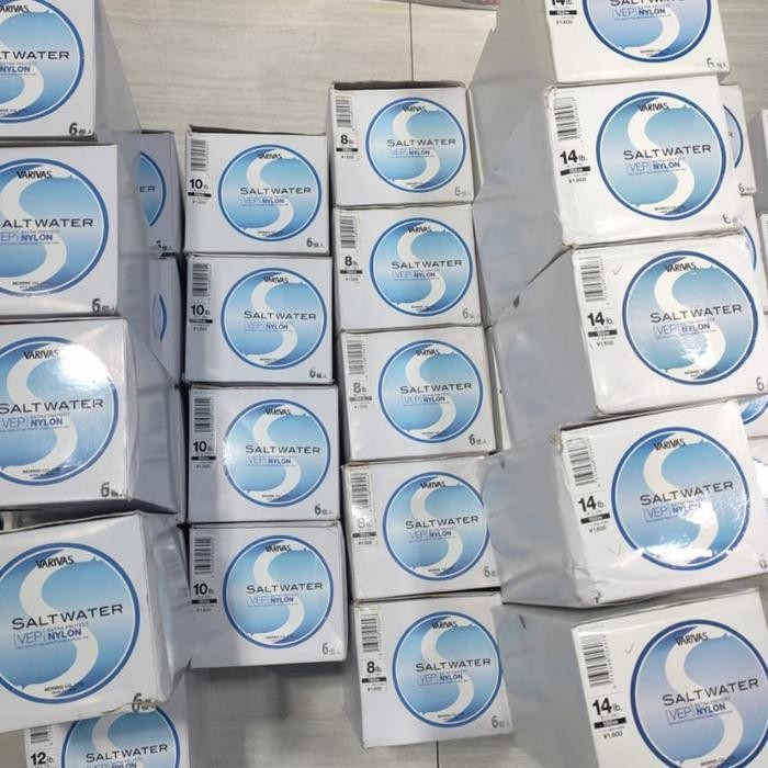 Senar Pancing Varivas Saltwater Nylon 150 Meter Blue