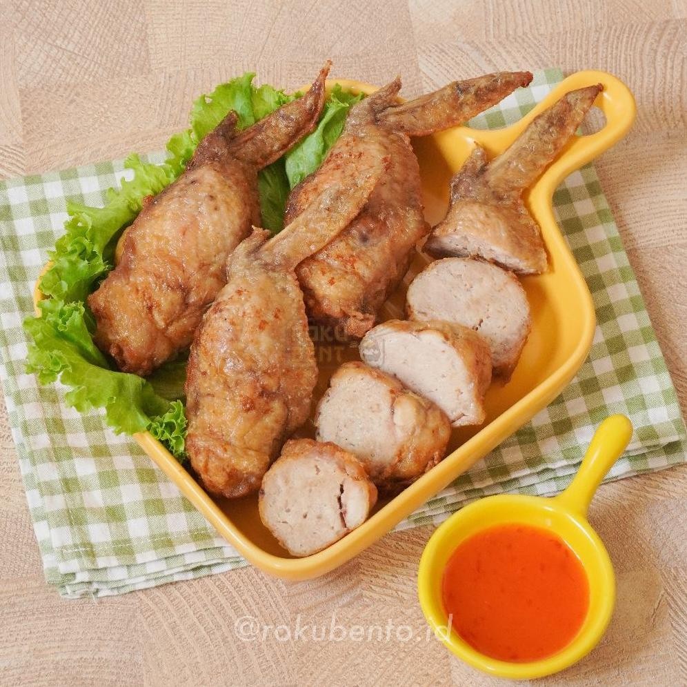 

Chicken Teba Roku Bento Bandung - Nugget Sayap Ayam / Wing Homemade Lauk Praktis Siap Goreng Nugi