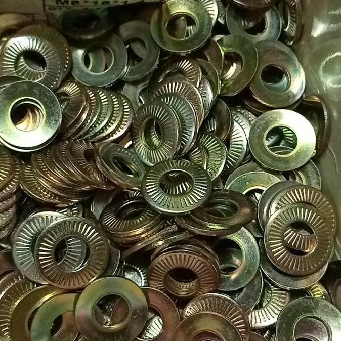 ring plat cekung/ ring plat cembung / ring mangkok M 6 RESTOCK