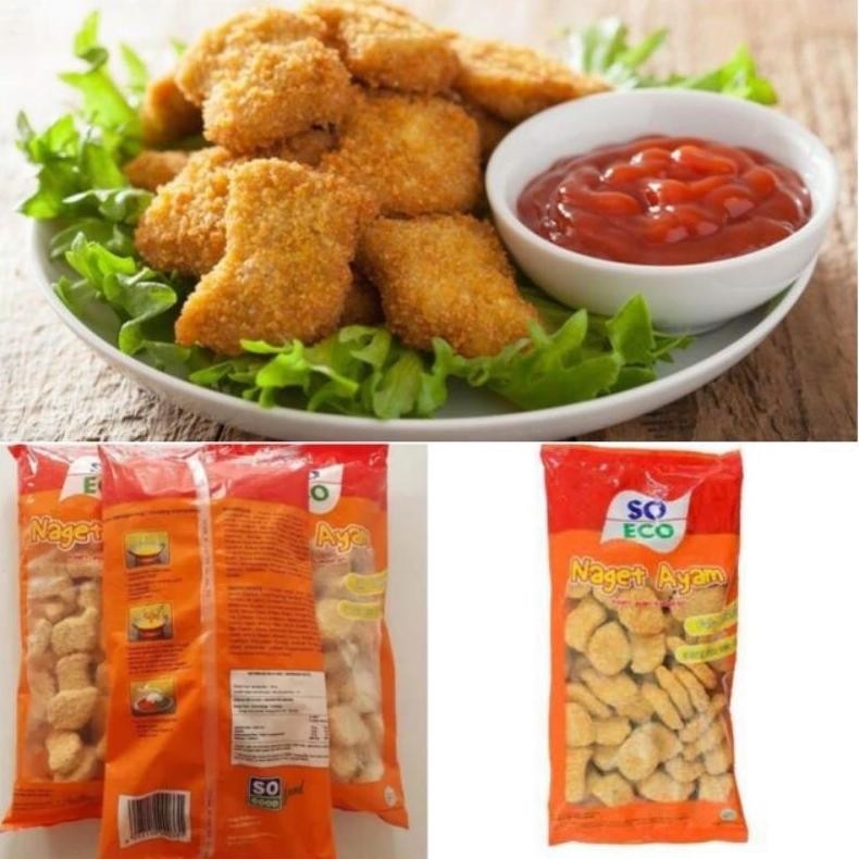 

So Eco Nugget Ayam 1kg Isi Banyak Rasa Enak Nugi