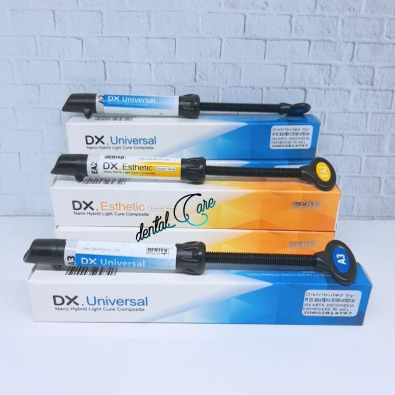 COMPOSITE DENTEX A1 / A2 / A3 KOMPOSITE TAMBAL GIGI COMPOSITE LEM BEHEL Nugi
