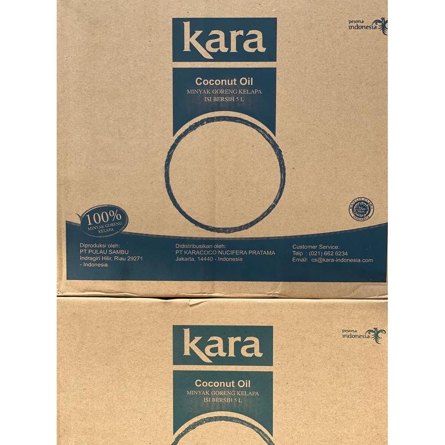 

Minyak Goreng Kara 4X5 Liter Dus - Paket Hemat Minyak Goreng Refill Diskon!