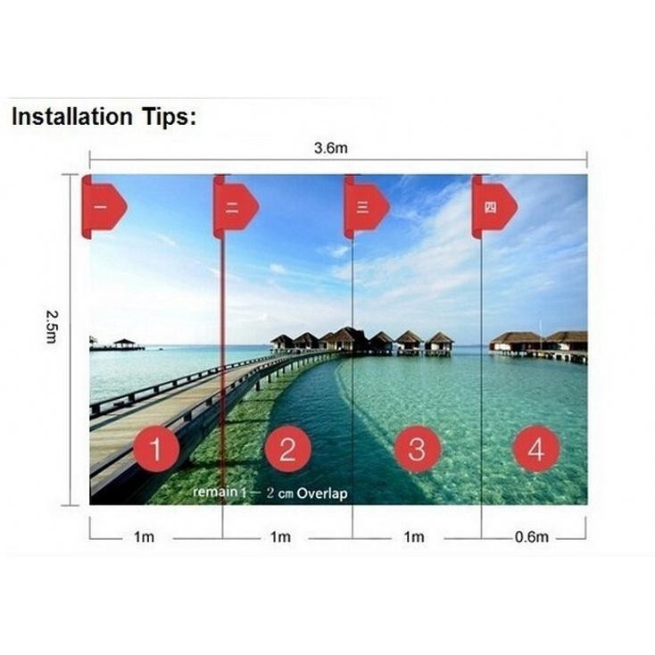 Toko Wallpaper Dinding Terdekat, Wallpaper 3d Gambar Mihrab Mushola Rumah Moderen Unik.