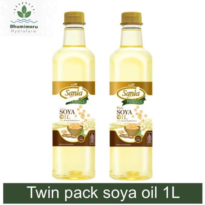 

Sania Royale Soya Oil Twin Pack 2X1 Liter - Minyak Kedelai Asli Higienis Diskon!