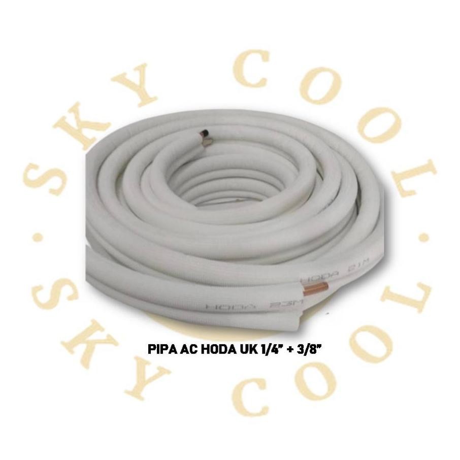 PIPA AC HODA 1/2-1 PK PER METER UTUH TEBAL 0,6MM Nugi