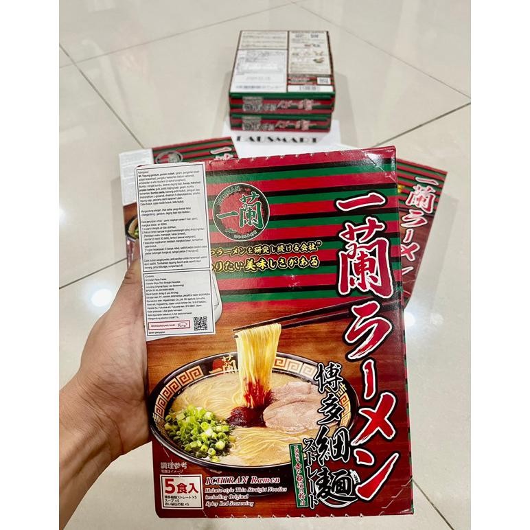 

READY STOCK Ichiran Ramen Pork Exp Desember 2025 isi 5 porsi 100% asli Japan