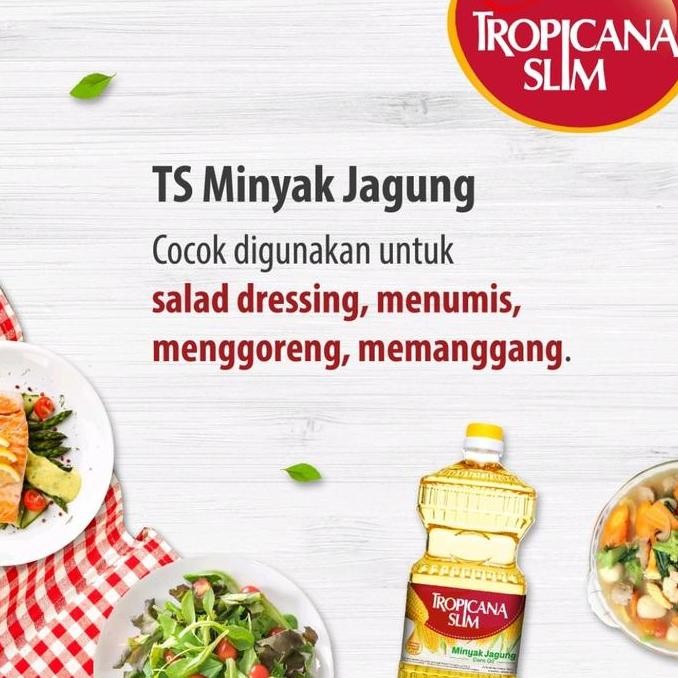 

Tropicana Slim Minyak Jagung 946Ml - 100% Pure Corn Oil Non Kolesterol Diskon!