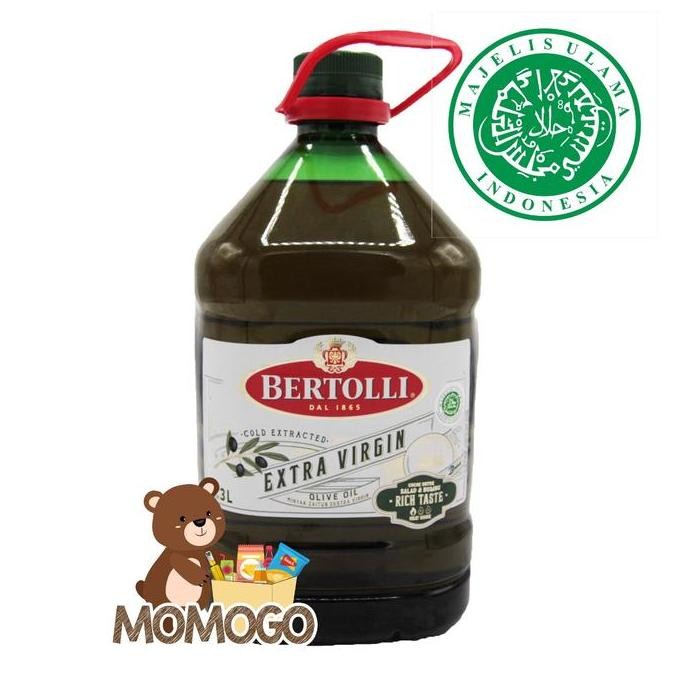 

Minyak Zaitun Bertolli Extra Virgin 3 Liter | Olive Oil Import Diskon!