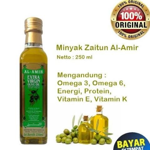 

Minyak Zaitun Al Amir Extra Virgin 250Ml - Olive Oil Murni Cold Press Berkualitas Diskon!