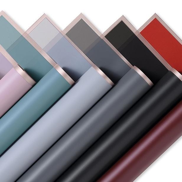 

Bis Kertas Bunga Wrapping Paper (Lembaran) - Gold Frame Cellophane