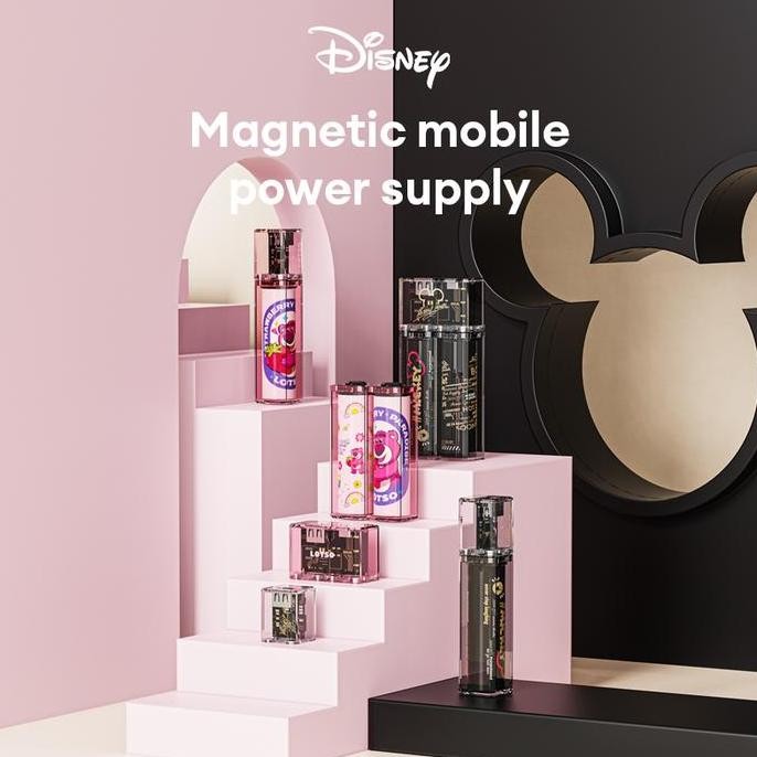 THINKPLUS X DISNEY D01 SET MINI POWER BANK FAST CHARGING DUAL-PORT POWERBANK 10000MAH