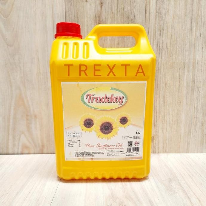 

Tradekey Sunflower Oil 5L - Minyak Bunga Matahari Import Kualitas Ekspor Diskon!