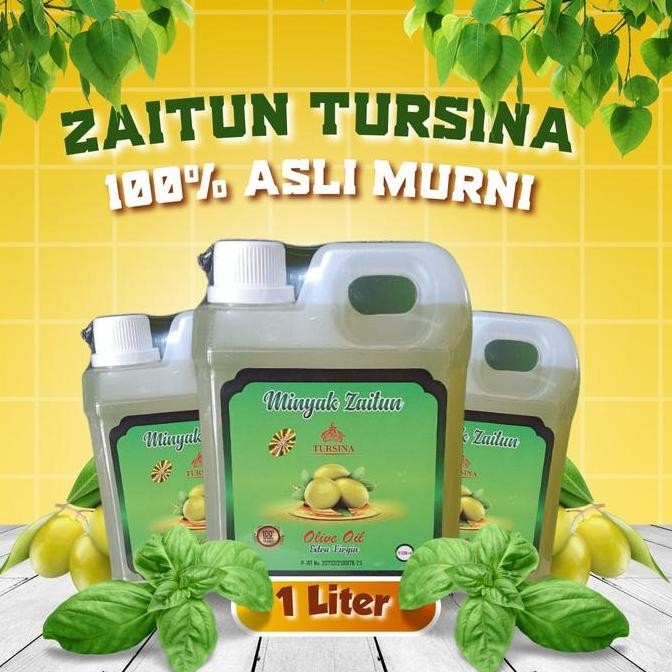 

Tursina Minyak Zaitun Extra Virgin 1 Liter Cold Press Halal Diskon!
