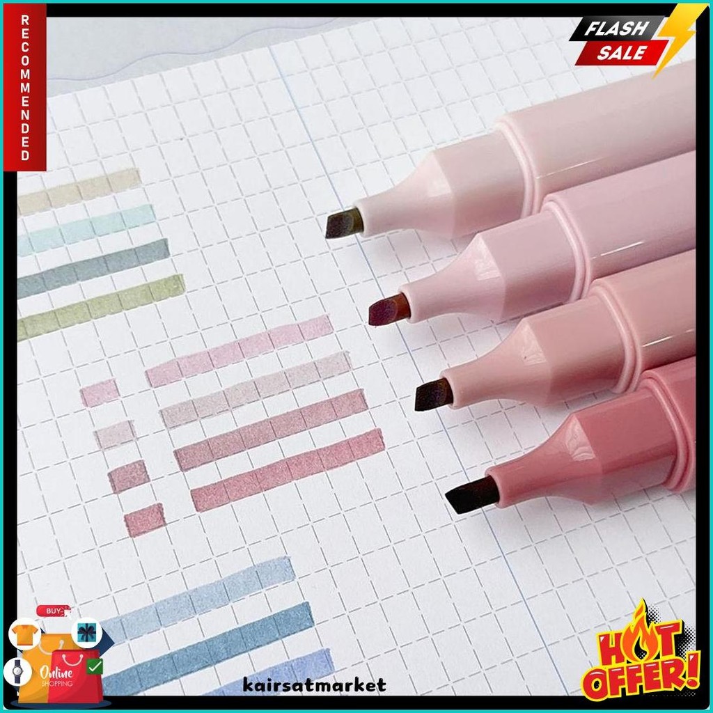 

Winzige 4Pcs Stabilo Warna Pastel Highlighter Pen Set Lucu Journal Marker Pen Alat Tulis Terlaris! Produk Ini Banyak Dicari