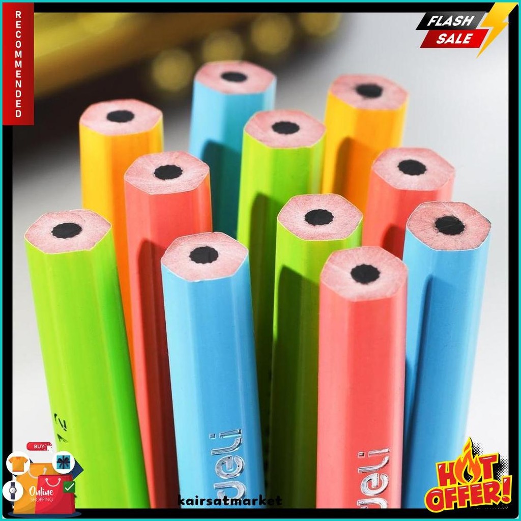 

Deli Wood Free Pencil / Pensil 2B Isi 12 Ramah Lingkungan Bahan Daur Ulang Ec28 Diskon