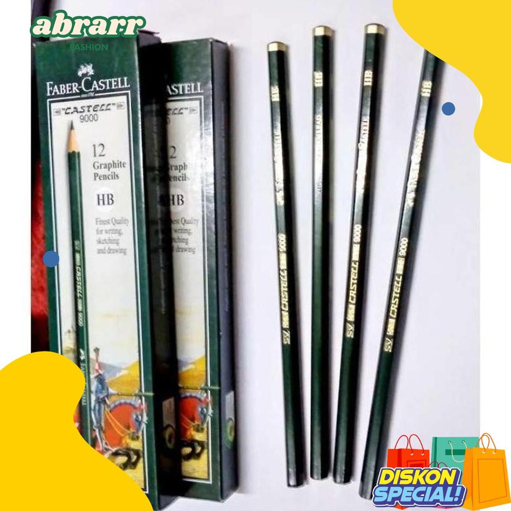

Pensil Faber Castell 2B Terbaik @12 Pcs Diskon Setengah Harga