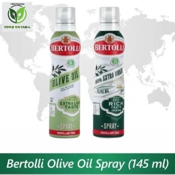 

Bertolli Olive Oil Spray 145Ml Minyak Zaitun Spray Praktis & Sehat Diskon!
