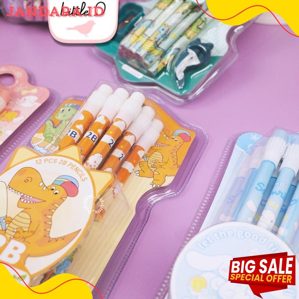 

14In1 Set Pensil Unicorn Astronot Space Cars Set Stationary Pensil Paket Goodiebag Back To School Flash Sale! Diskon Hingga 70%
