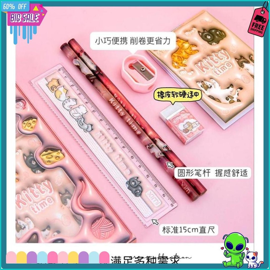 

Alat Tulis Set Sekolah Pensil Kotak Berkarakter Terlengkap Dan Termurah