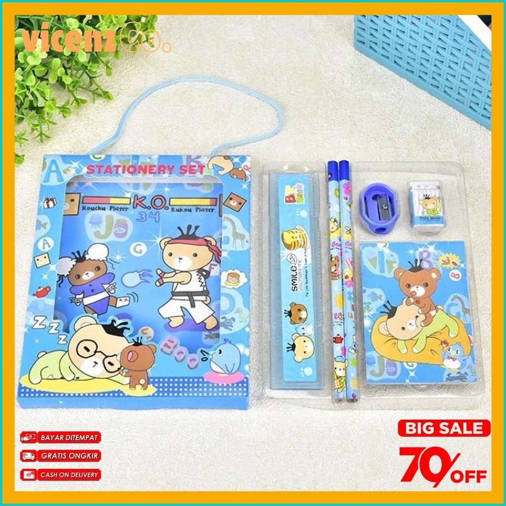 

Komplit Big Set Stationery Pensil Alat Tulis Lengkap Terlaris! Produk Ini Banyak Dicari