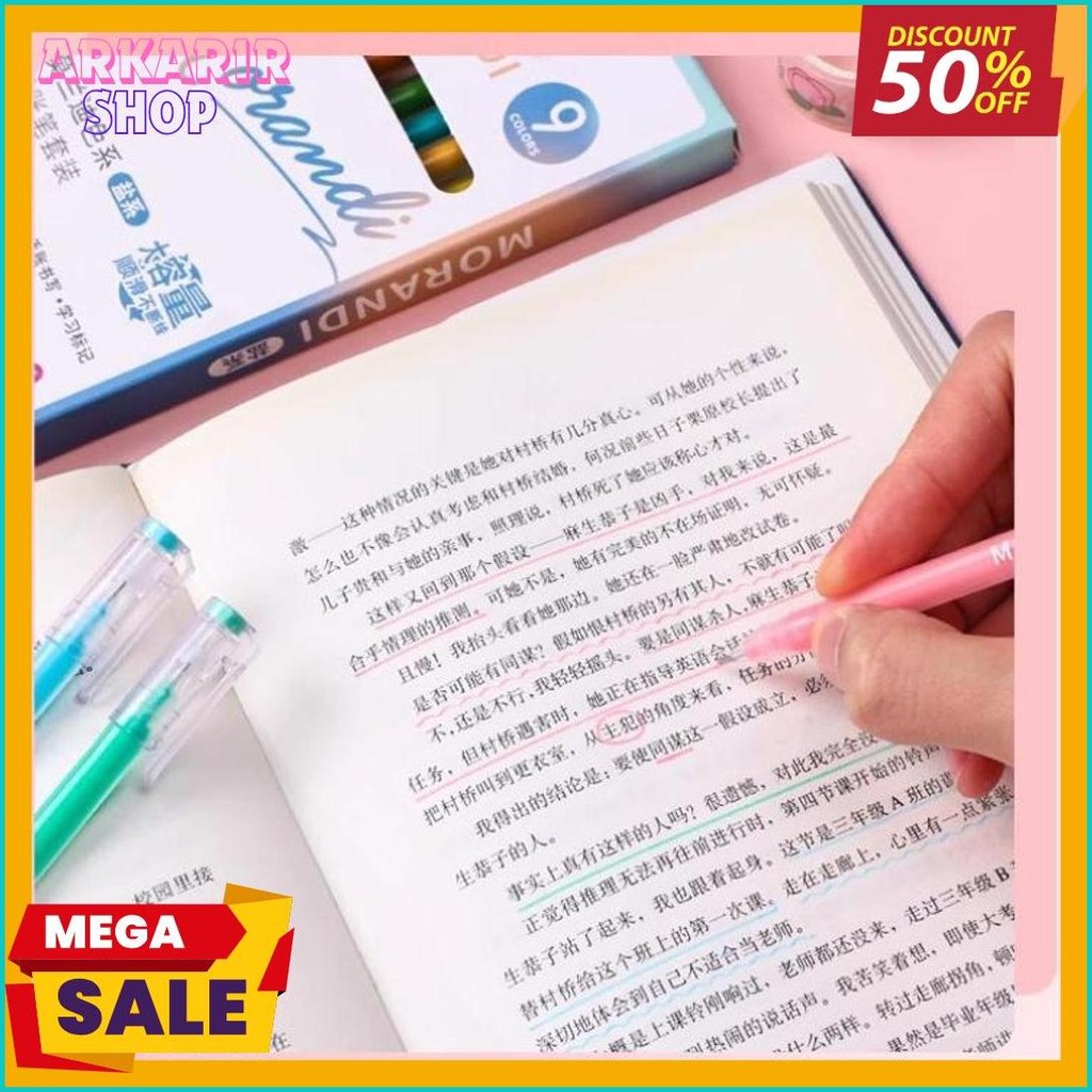 

Set Highlighters Warna Berisi 36 Warna Pena Netral Untuk Menggambar Catatan Khusus Diskon