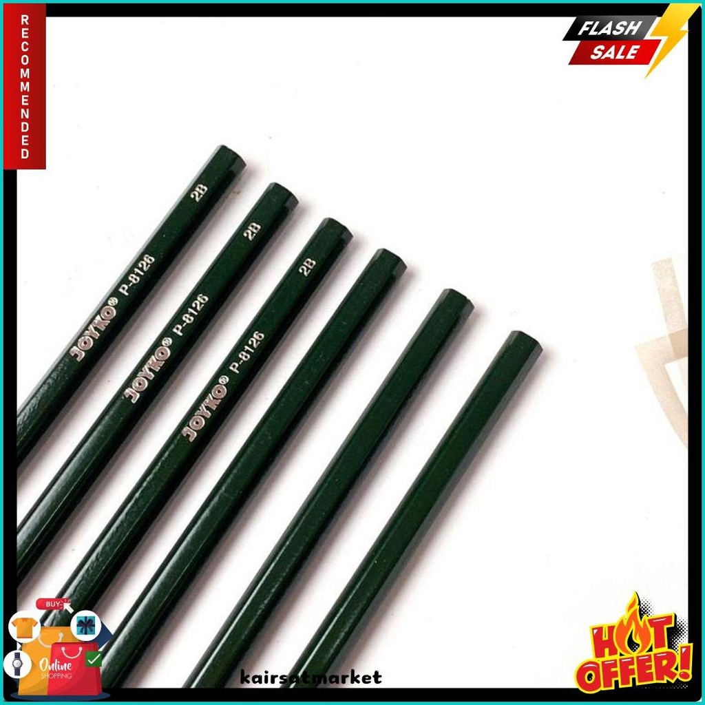 

1 Pak Pensil Pencil Joyko P-8126 2B (12 Pcs) Flash Sale! Diskon Hingga 70%