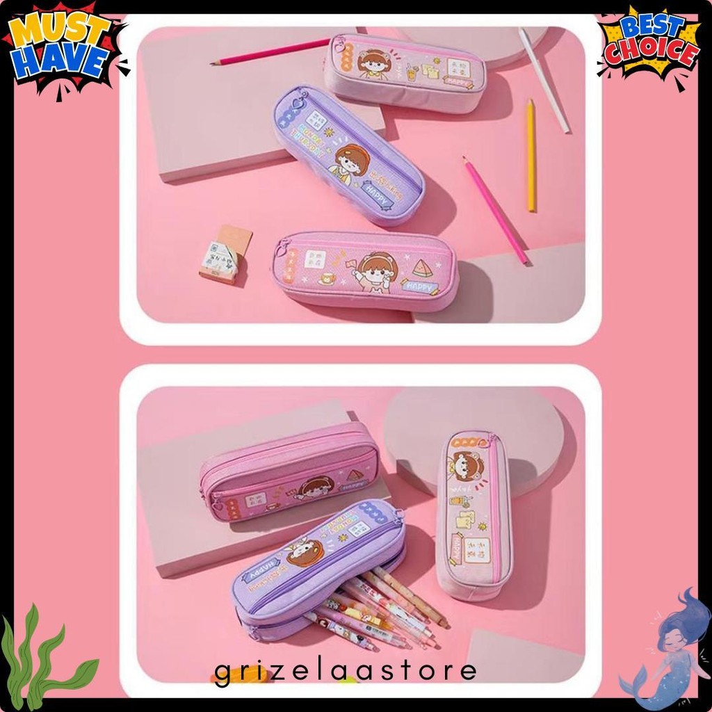 

Sao - S5833 Tempat Alat Tulis Motif Lucu / Pencil Case Cartoon / Tempat Pensil Resleting Model Terbaru Motif Lucu Diskon