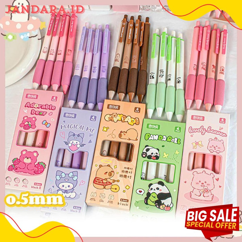 

Set Pulpen Mekanik Aesthetic Pena Gel Box Isi 4 Motif Lucu Alat Tulis Stationery Atk3002 Diskon Setengah Harga