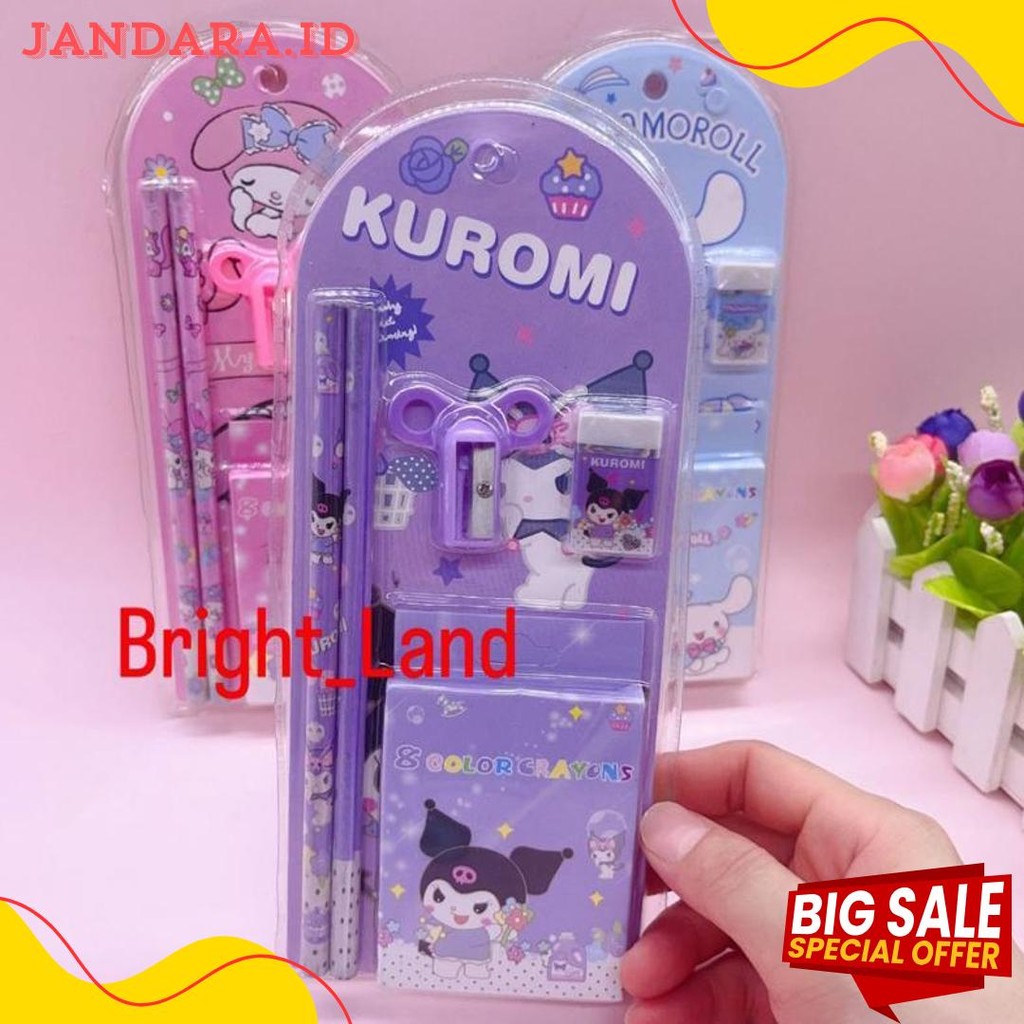 

(Hcs) Paket Alat Tulis Mika Set 5In1 Stationery Set Study Set Anak Karakter Set Alat Tulis Anak Tk Terlengkap Dan Termurah