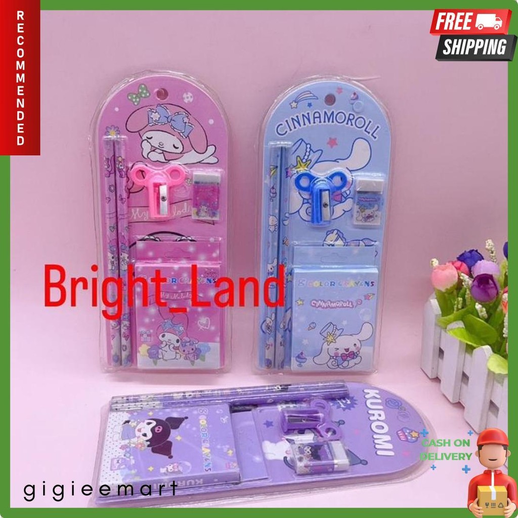 

(Hcs) Paket Alat Tulis Mika Set 5In1 Stationery Set Study Set Anak Karakter Set Alat Tulis Anak Tk Terlengkap Dan Termurah