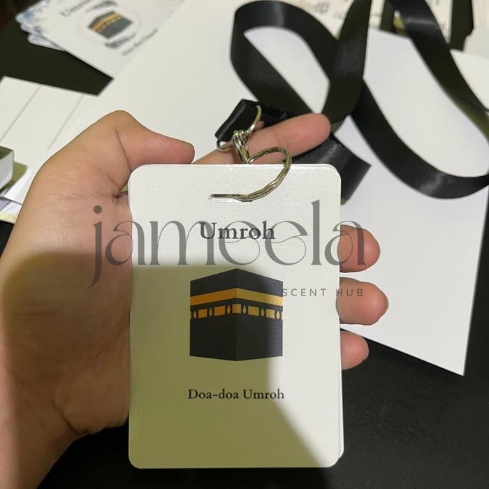 

Bis Mini Note Umroh Kartu | Umroh Landyard | Kartu Doa-Doa Umroh