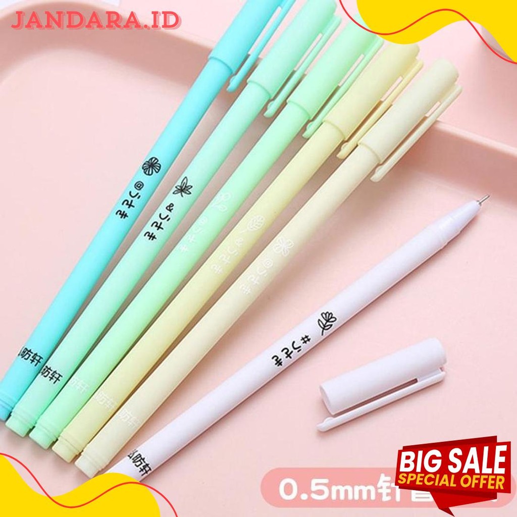 

Ysm 1 Set 6Pcs Pena Gel 0.5Mm Warna Pastel Pen Gel Aesthetic Pulpen Gel 6 In 1 Warna Gradasi Pena Gel Set Morandi Color Bolpoint Tinta Gel Cair 6 Pcs Journaling Pen Alat Tulis Kantor Sekolah Lucu Terlengkap Dan Termurah