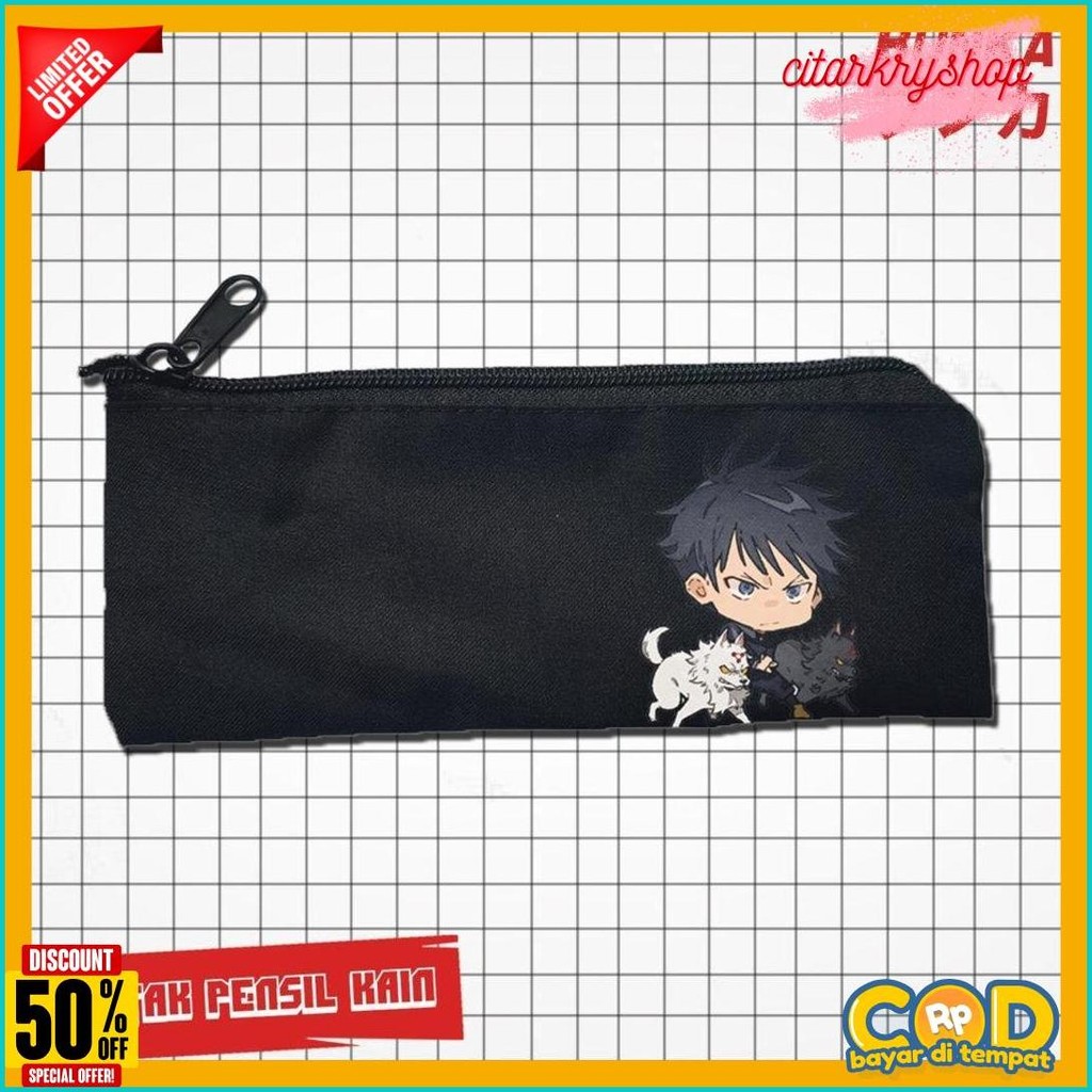 

Pouch Tempat Pensil Anime Jujutsu Kaisen Murah Bahan Kain Souvenir Pernikahan Bisa Bayar Ditempat Cod Diskon