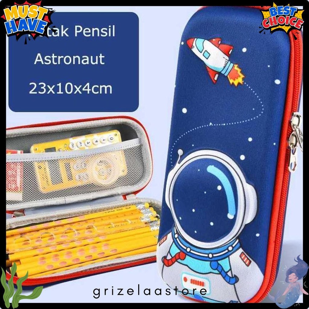 

Tempat Pensil Aesthetic 3D Tempat Pensil Anak Laki Laki Waterproof Kotak Pensil Anak Perempuan Alat Diskon Setengah Harga