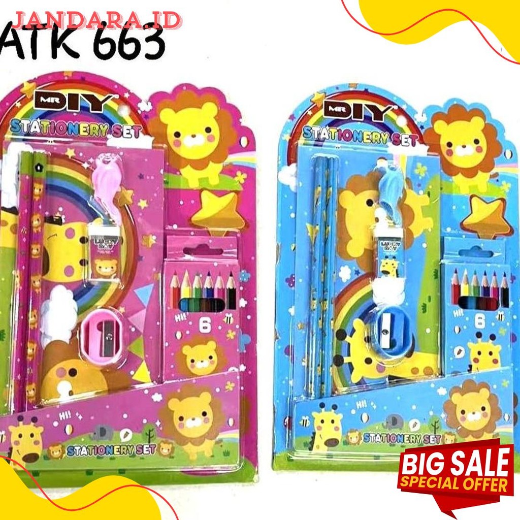 

Jc Alat Tulis Paket 663 Stationery Set Unik Lucu Terlengkap Dan Termurah