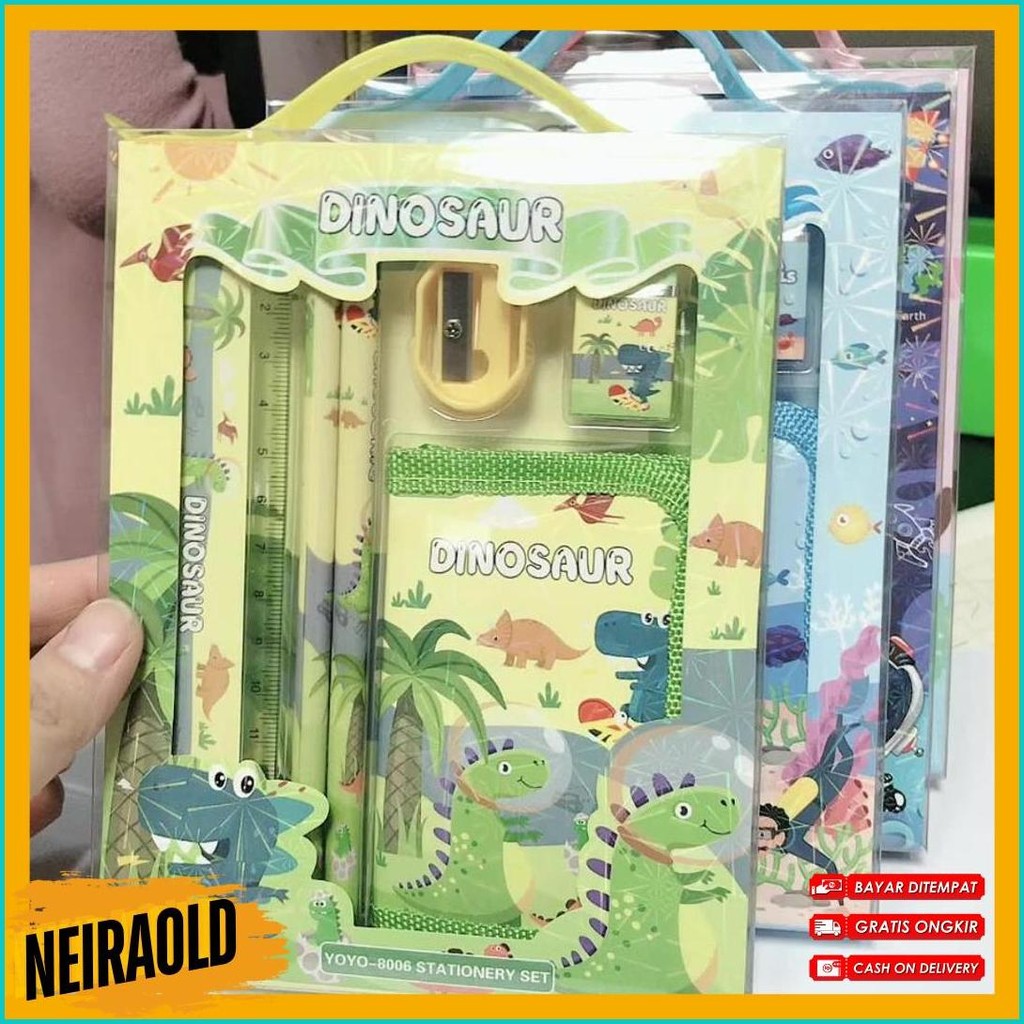 

2011 Stationary Set Kotak Pensil Anak Set Stationery Alat Tulis Kotak Pensil Karakter Terlengkap Dan Termurah
