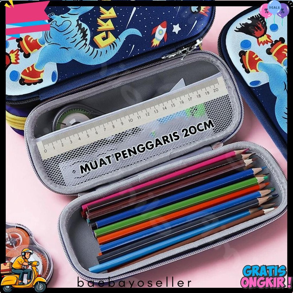 

Tempat Pensil Aesthetic 3D Tempat Pensil Anak Laki Laki Waterproof Kotak Pensil Anak Perempuan Terlaris! Produk Ini Banyak Dicari