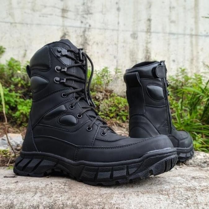 SEPATU ZIMZAM LOWA PDL TERBARU TNI POLRI PDL SATPAM PDL SECCURITY BOOT ZIMZAM MILITERY