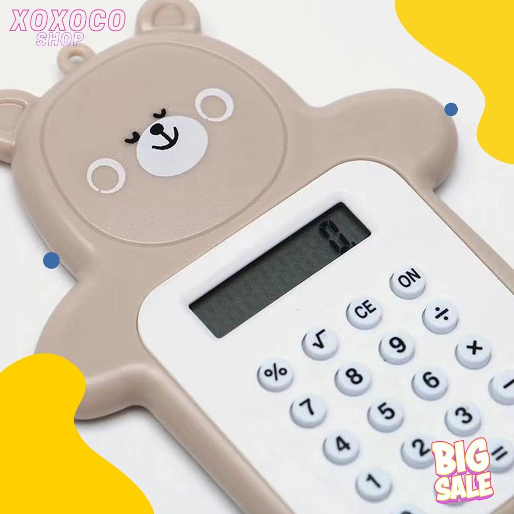 

Hc Calculator Mini Portable Motif Bear Kalkulator Portable Mini Beruang Kalkulator Unik Kalkulator 8 Digit Mini Portable Kalkulator Beruang Tombol Karet Kalkulator Sekolah /Stationary Warna Warni Diskon