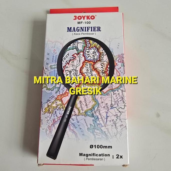 

Kaca Pembesar Peta / Magnifier Joyko Mf 100 Dia. 100Mm Kualitas Terbaik Harga Termurah
