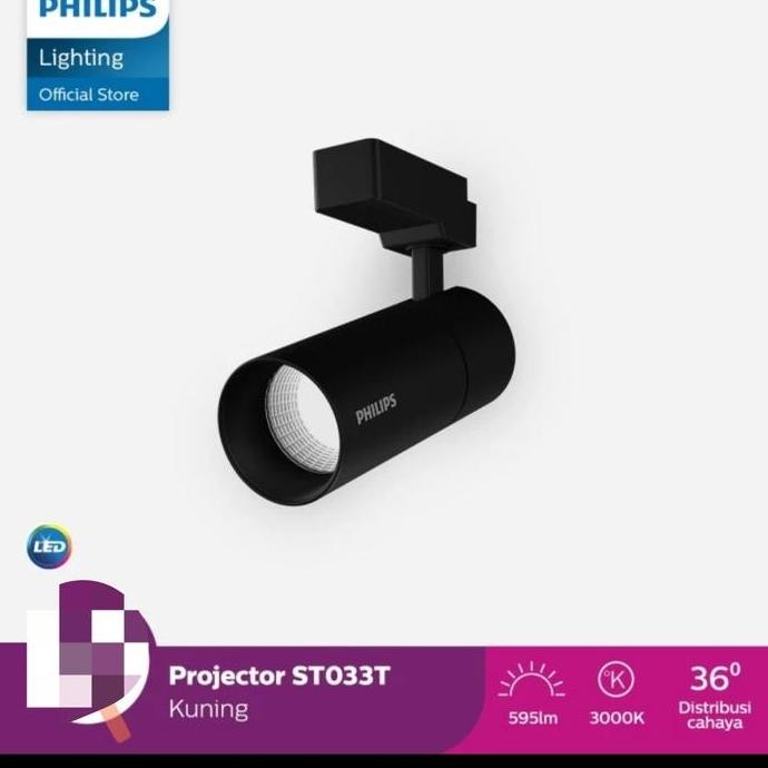 lampu rel spot light tembak ST033T philips 7 10 20 30 w led spotlight
